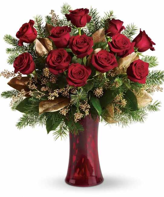 Festive Dozen from Verzaals Florist and Events in Wilmington, NC