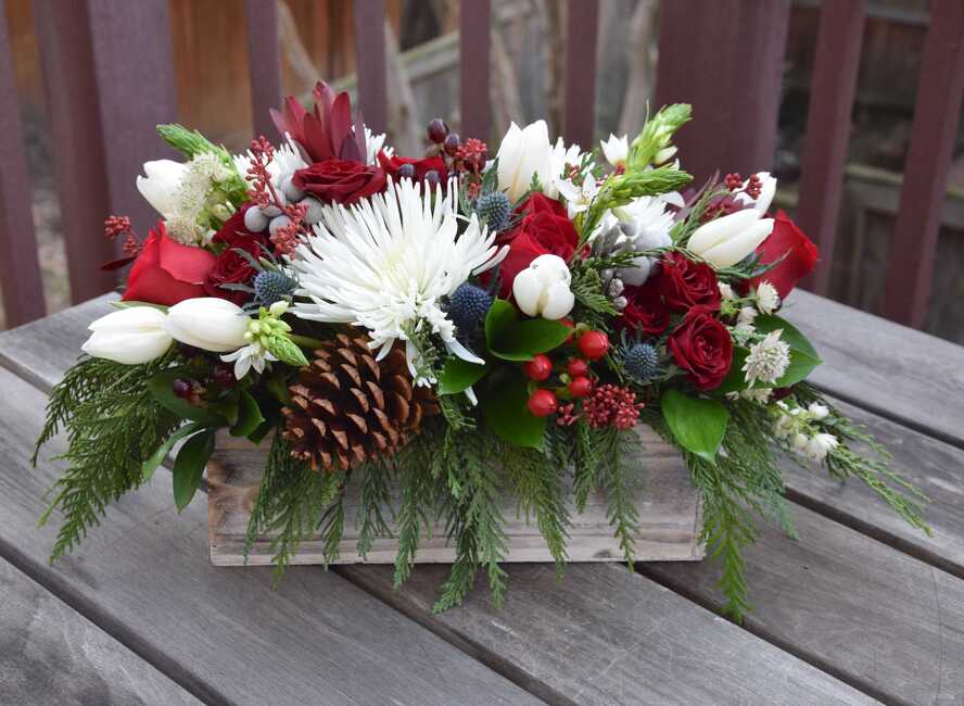 Jingle All The Way from Verzaals Florist and Events in Wilmington, NC