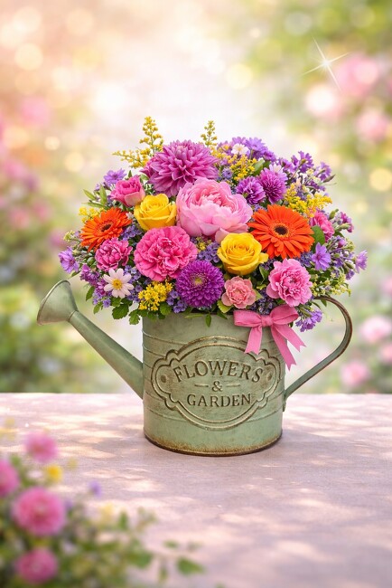 Sunshine Garden Watering Can