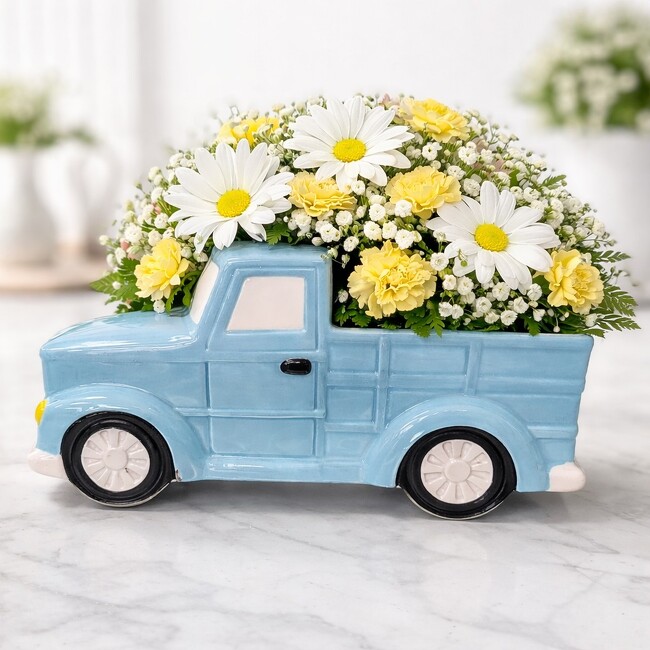 Little Truck Of Sunshine from Verzaals Florist and Events in Wilmington, NC