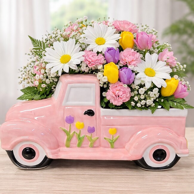 Baby Girl's Sweet Ride from Verzaals Florist and Events in Wilmington, NC