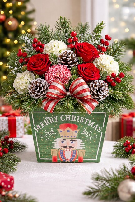 Nutcracker Christmas from Verzaals Florist and Events in Wilmington, NC Nutcracker Christmas from Verzaals Florist and Events in Wilmington, NC