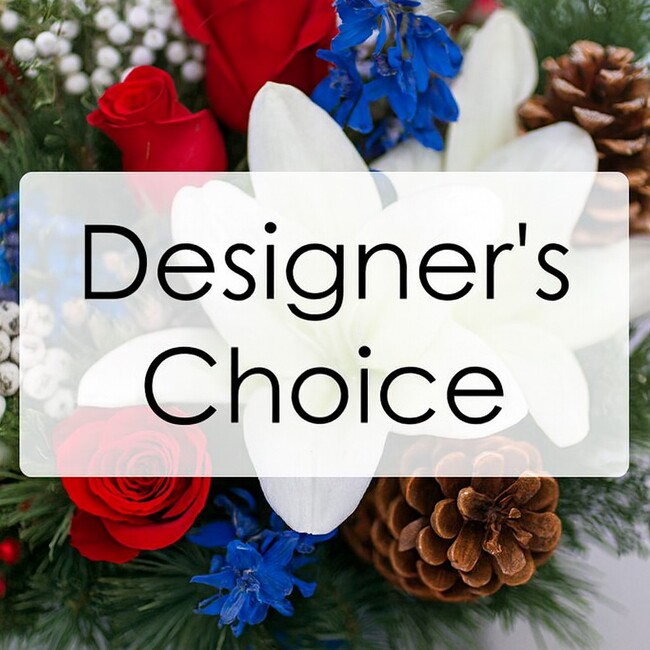 Christmas designers choice from Verzaals Florist and Events in Wilmington, NC