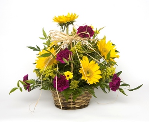 Basket of cheer from Verzaal's Florist & Events in Wilmington
