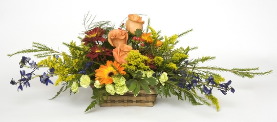 fall sunset from Verzaal's Florist & Events in Wilmington