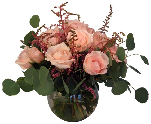 Silver Rose Bowl from Verzaals Florist and Events in Wilmington, NC