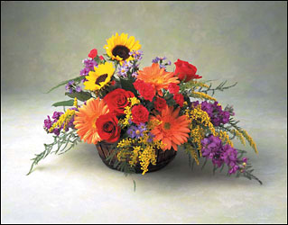 magnificent basket from Verzaal's Florist & Events in Wilmington