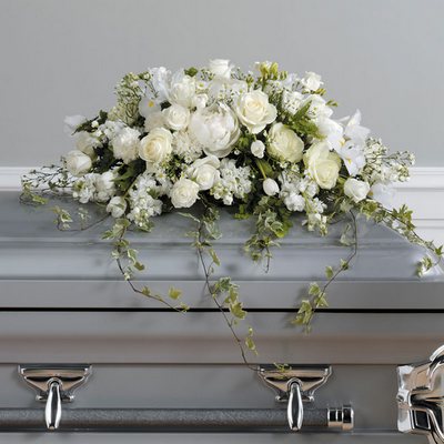Loving Memories Casket Spray from Verzaals Florist and Events in Wilmington, NC