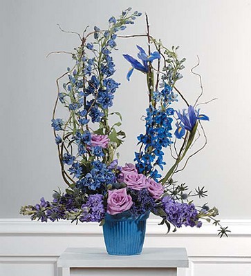 Blue Over Loosing You from Verzaals Florist and Events in Wilmington, NC