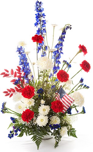 Salute from Verzaals Florist and Events in Wilmington, NC